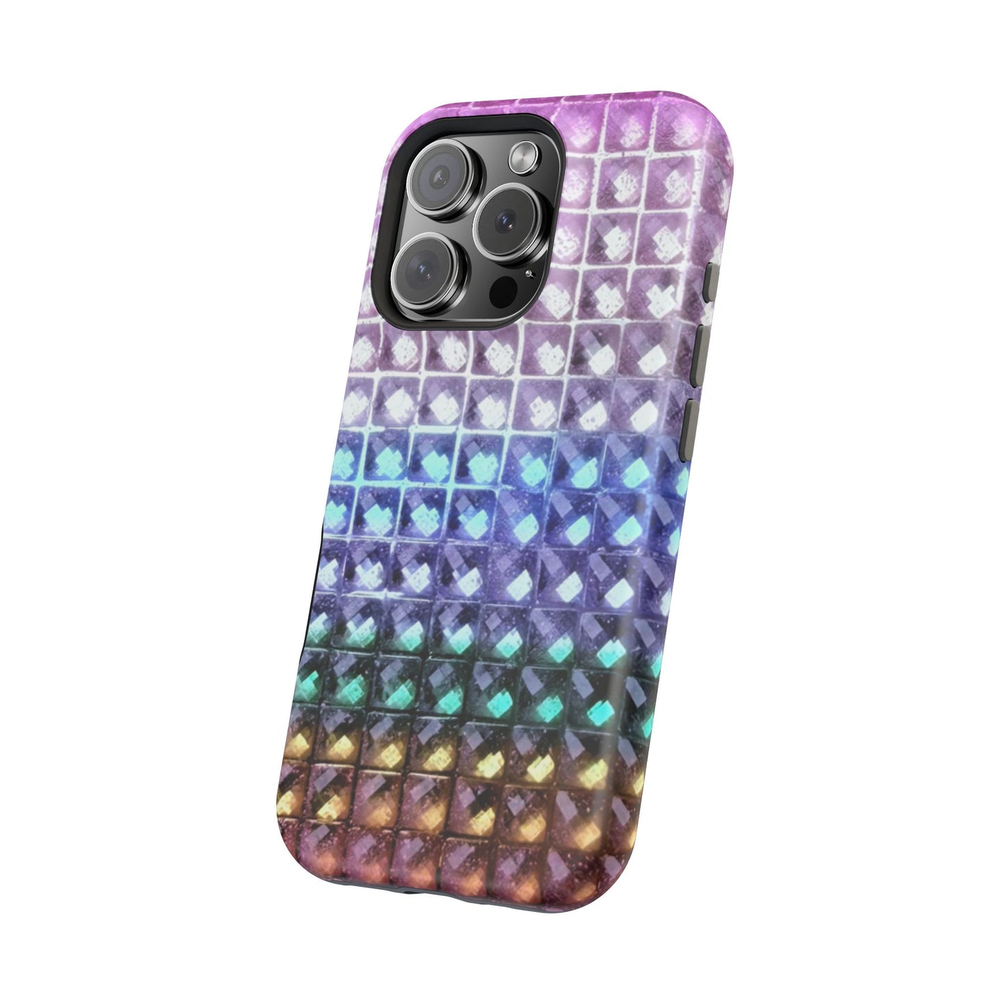 MagSafe "multicolor studs" airbrush iPhone case