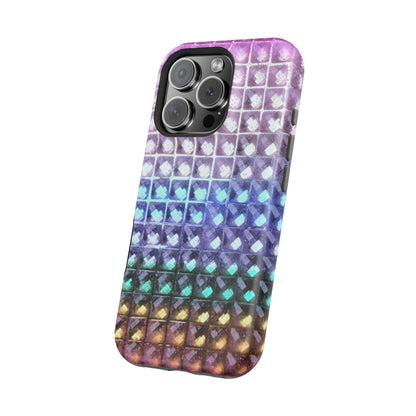 MagSafe "multicolor studs" airbrush iPhone case