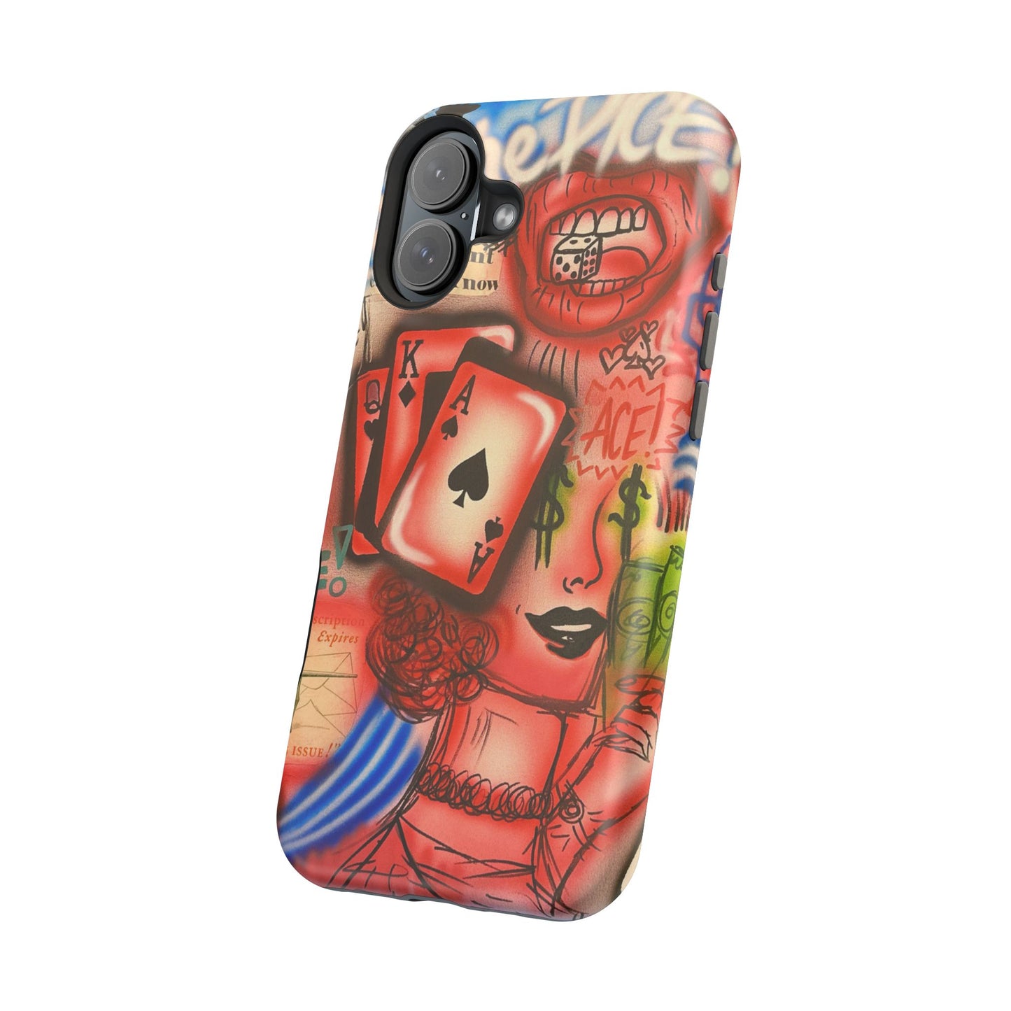 MagSafe "Zufall!" Airbrush iPhone Hülle
