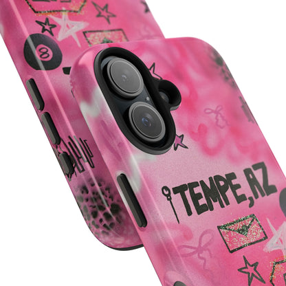 "tempe, az pt. 2" airbrush iPhone case