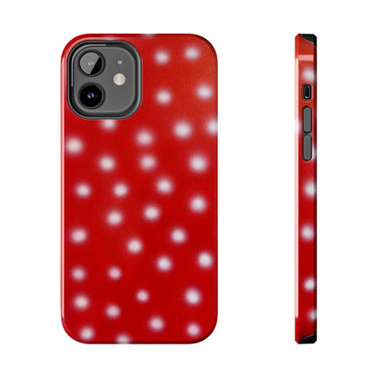 "cherry crush polka dot" airbrush iPhone case