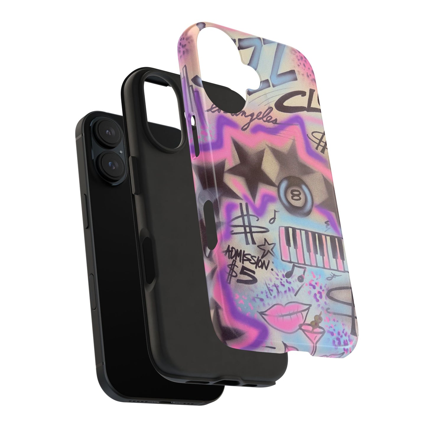 "the jazz club" airbrush iPhone case