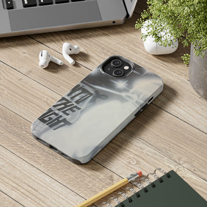 "into the night" airbrush iPhone case