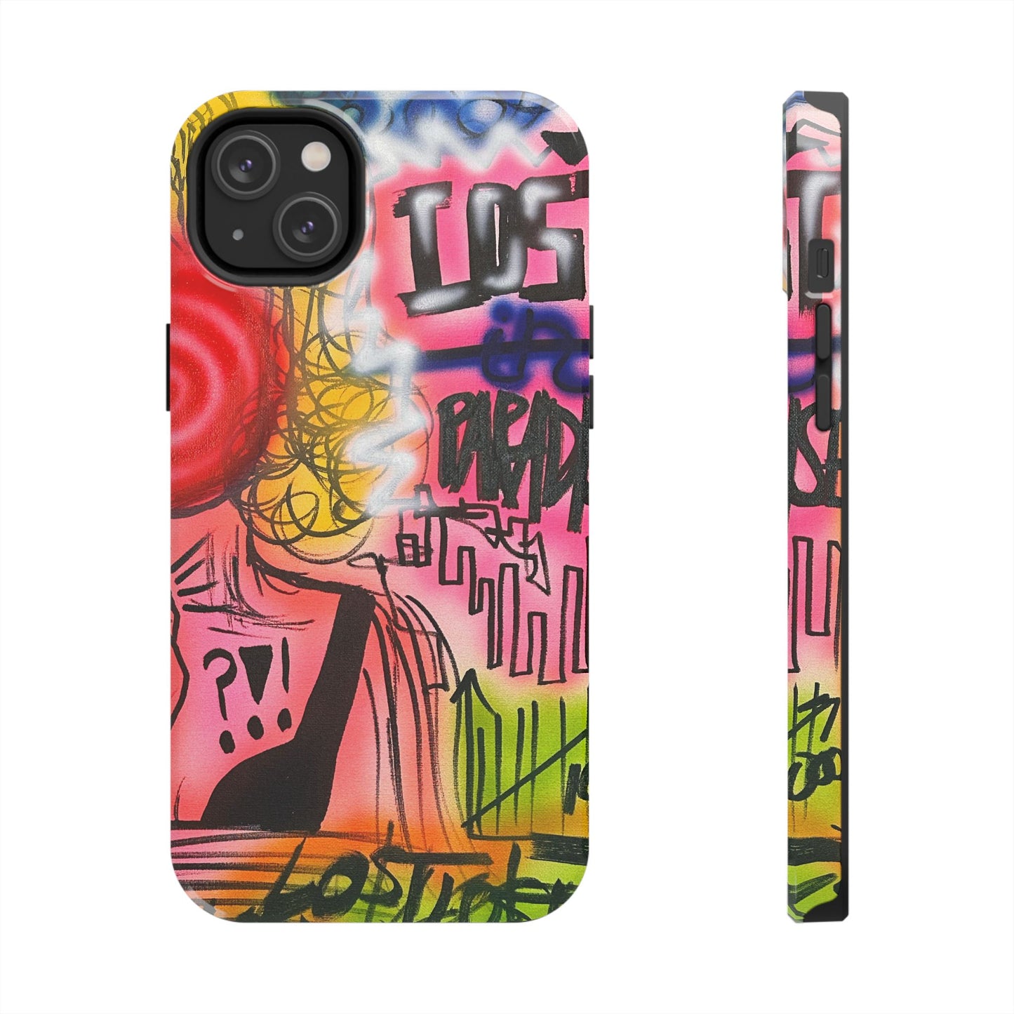 "lost in paradise" airbrush iPhone case