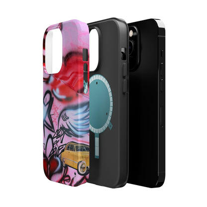 MagSafe "lust or love" airbrush iPhone case