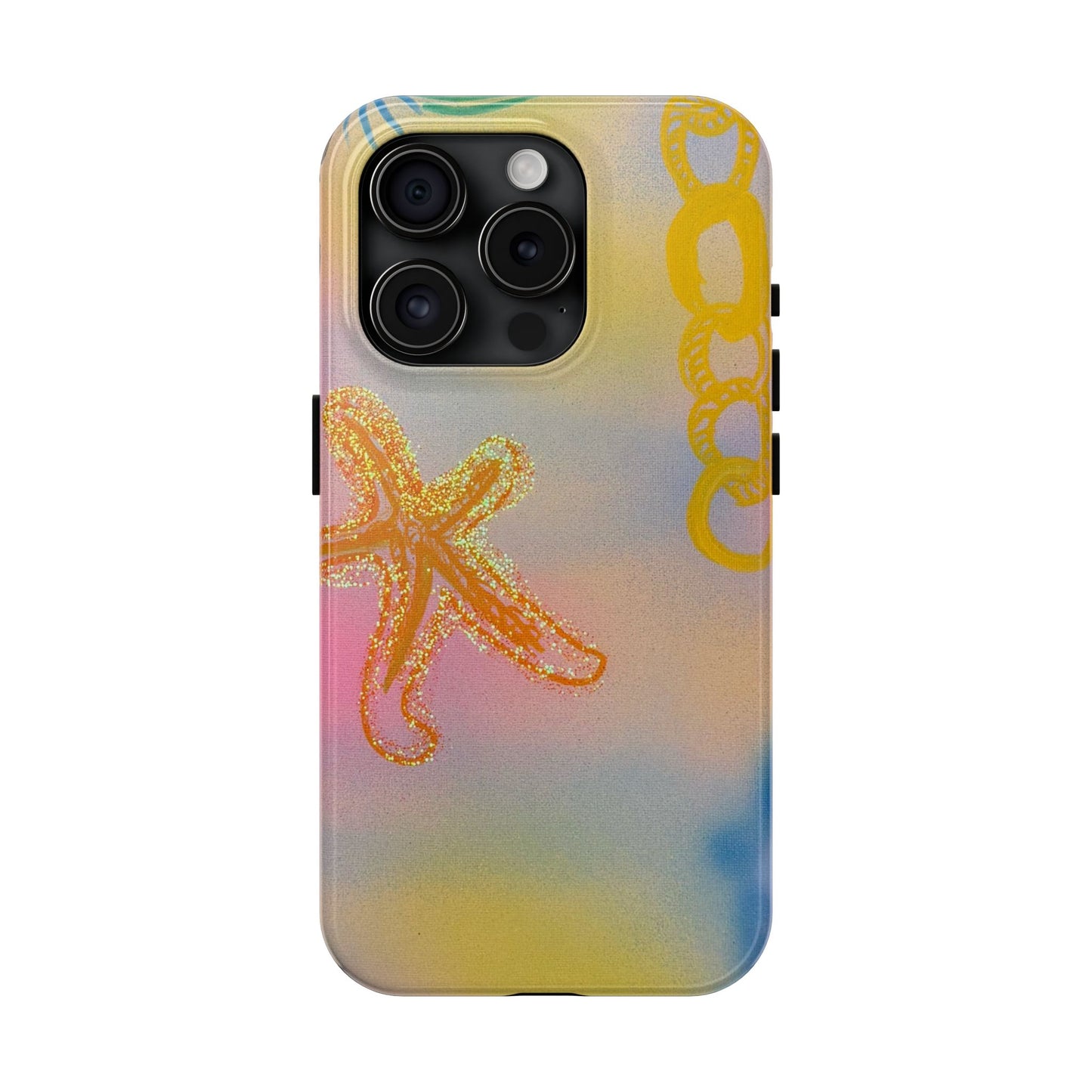 "sweet starfish" airbrush iPhone case