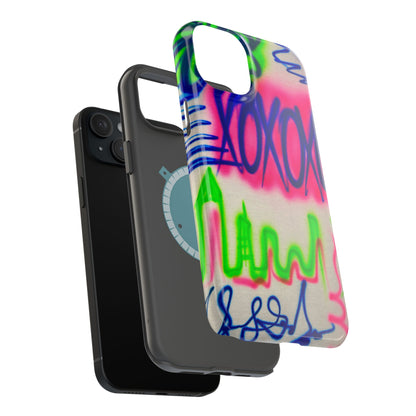 MagSafe "city secrets" Airbrush iPhone-Hülle