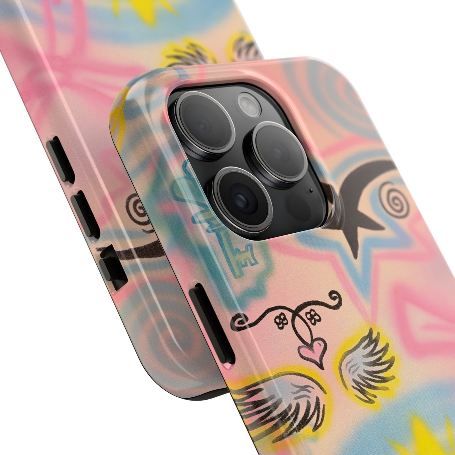 "star energy" airbrush iPhone case