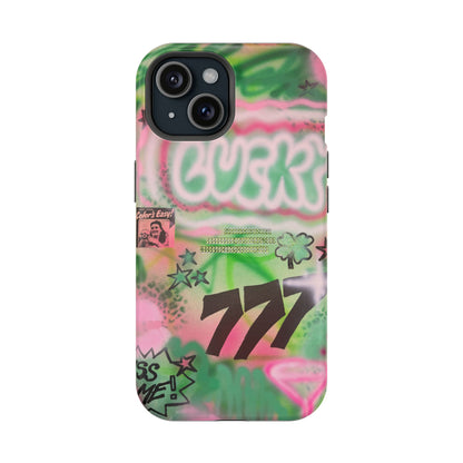 MagSafe "so lucky" airbrush iPhone case
