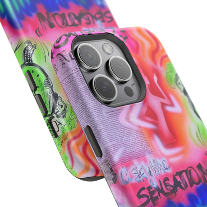 MagSafe "skyline sensation" airbrush iPhone case