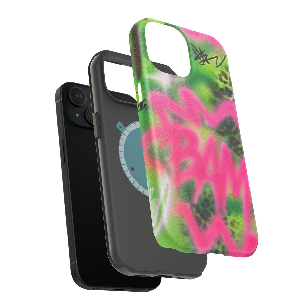 MagSafe "BAM! pt. 2" airbrush iPhone case