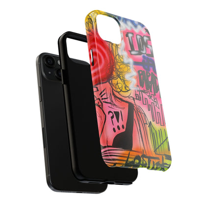 "lost in paradise" airbrush iPhone case