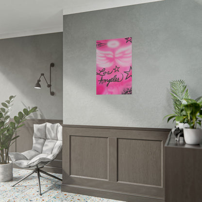 "pink angel wings" airbrush rolled print