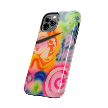 "bad habits" airbrush iPhone case