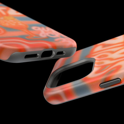 MagSafe "aperol spritz pt. 2" airbrush iPhone case
