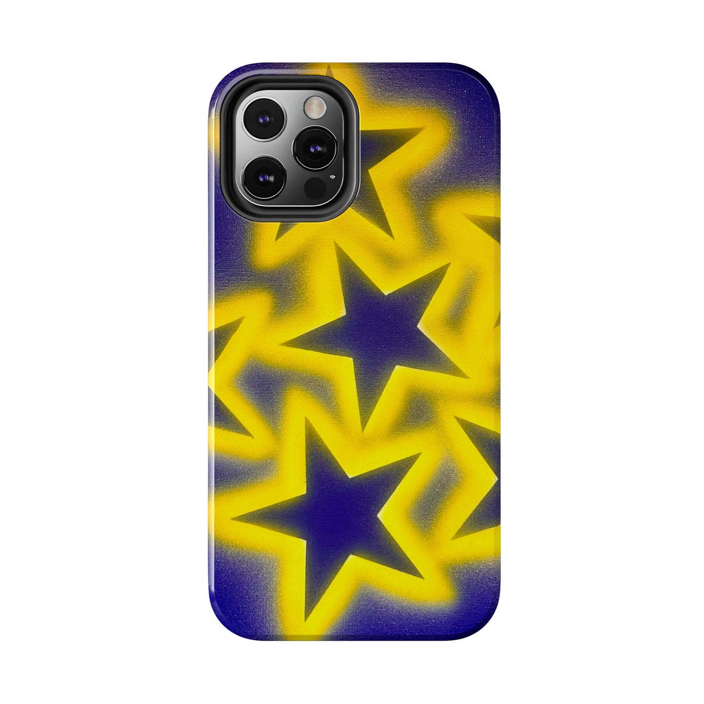 "cosmic crush" airbrush iPhone case