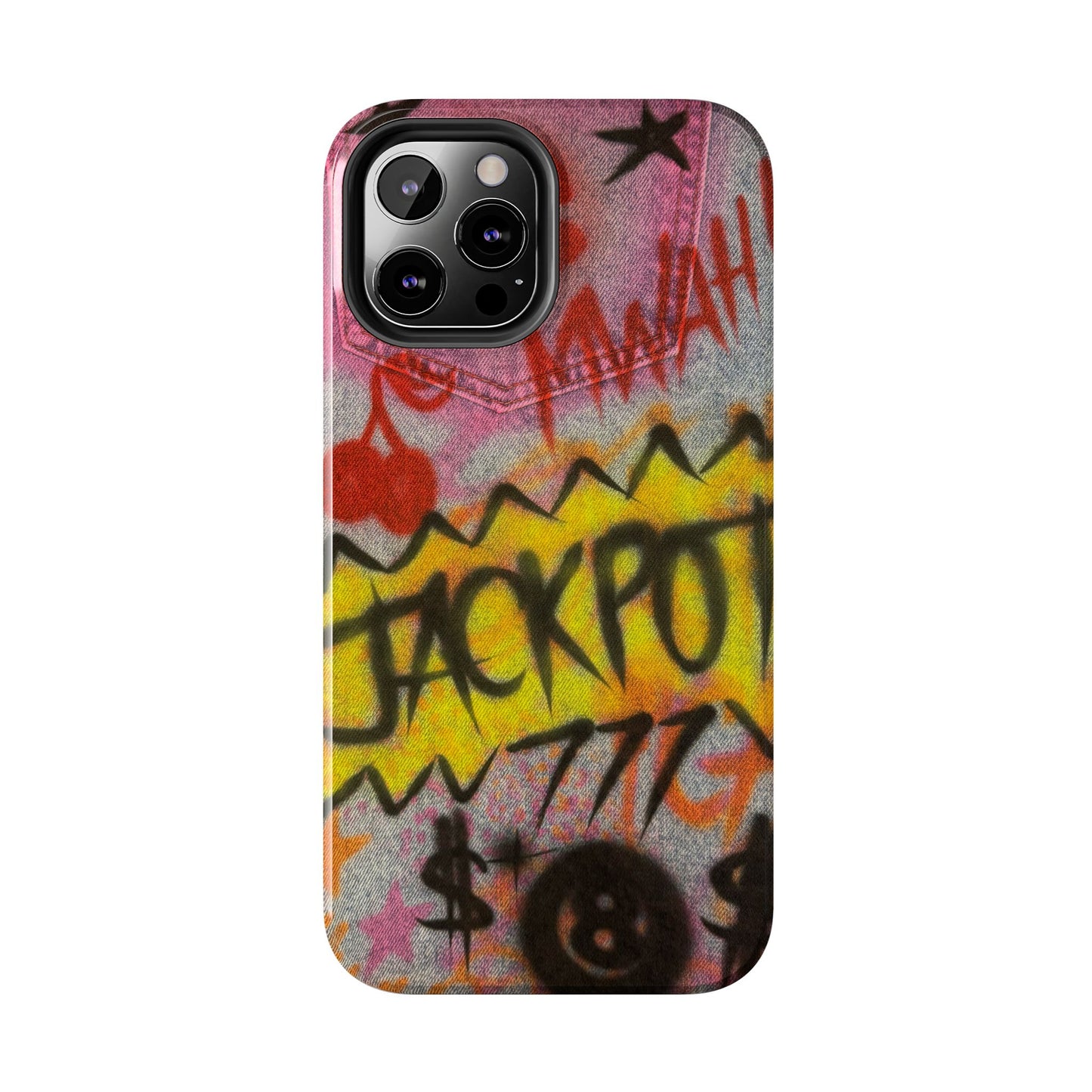 "jackpot!" airbrush iPhone case