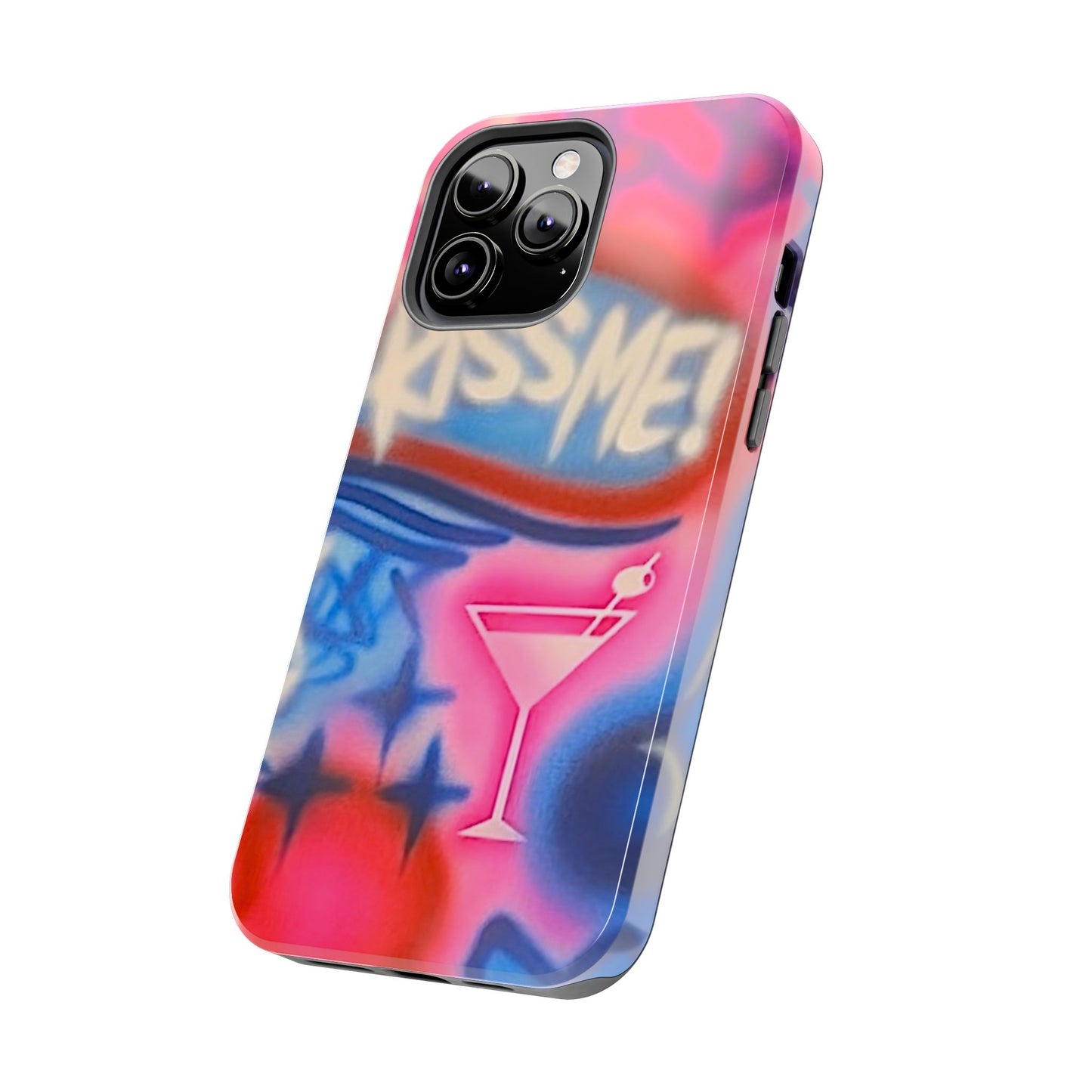 "kiss me pt. 2" airbrush iPhone case