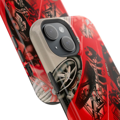 MagSafe "Cobra Phantom" Airbrush iPhone Hülle