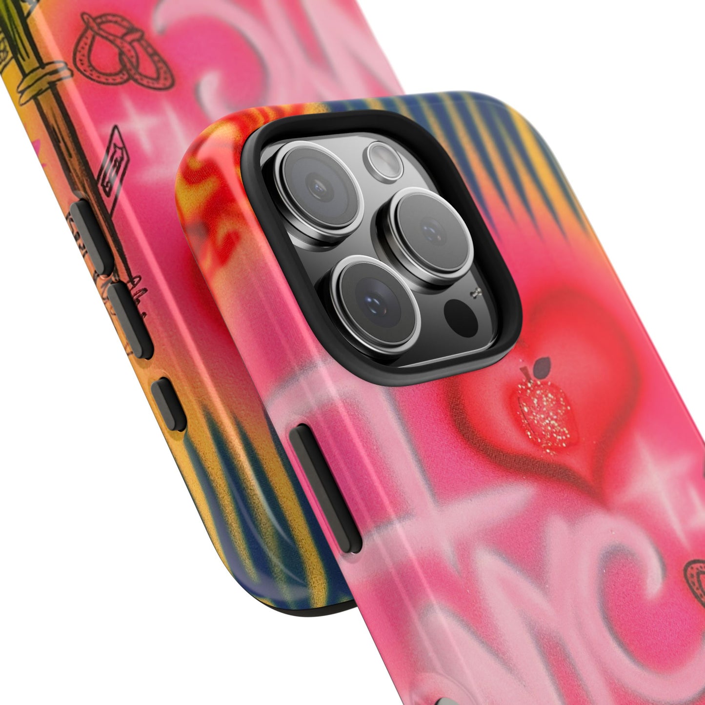 "in the city" airbrush iPhone case