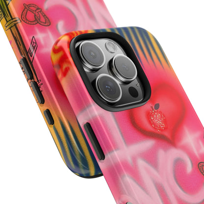 "in the city" airbrush iPhone case