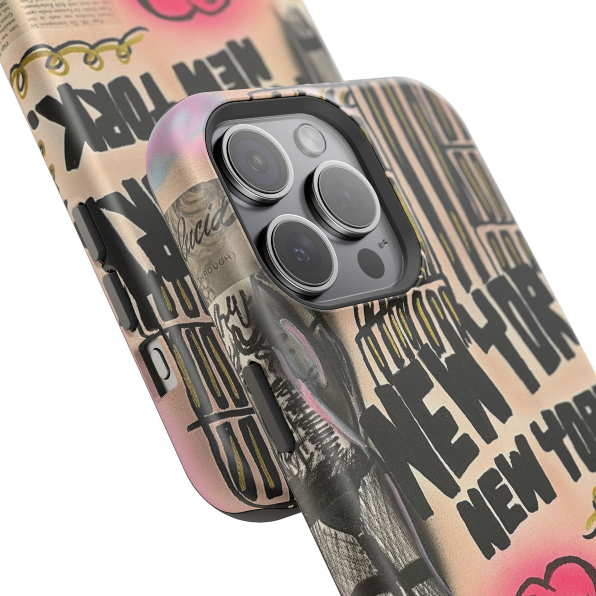 MagSafe „New York, New York“ Airbrush iPhone Hülle