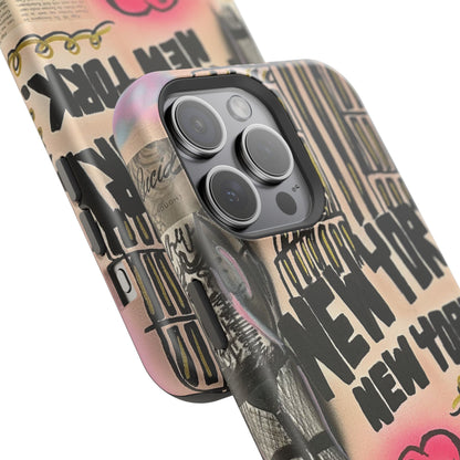 MagSafe „New York, New York“ Airbrush iPhone Hülle