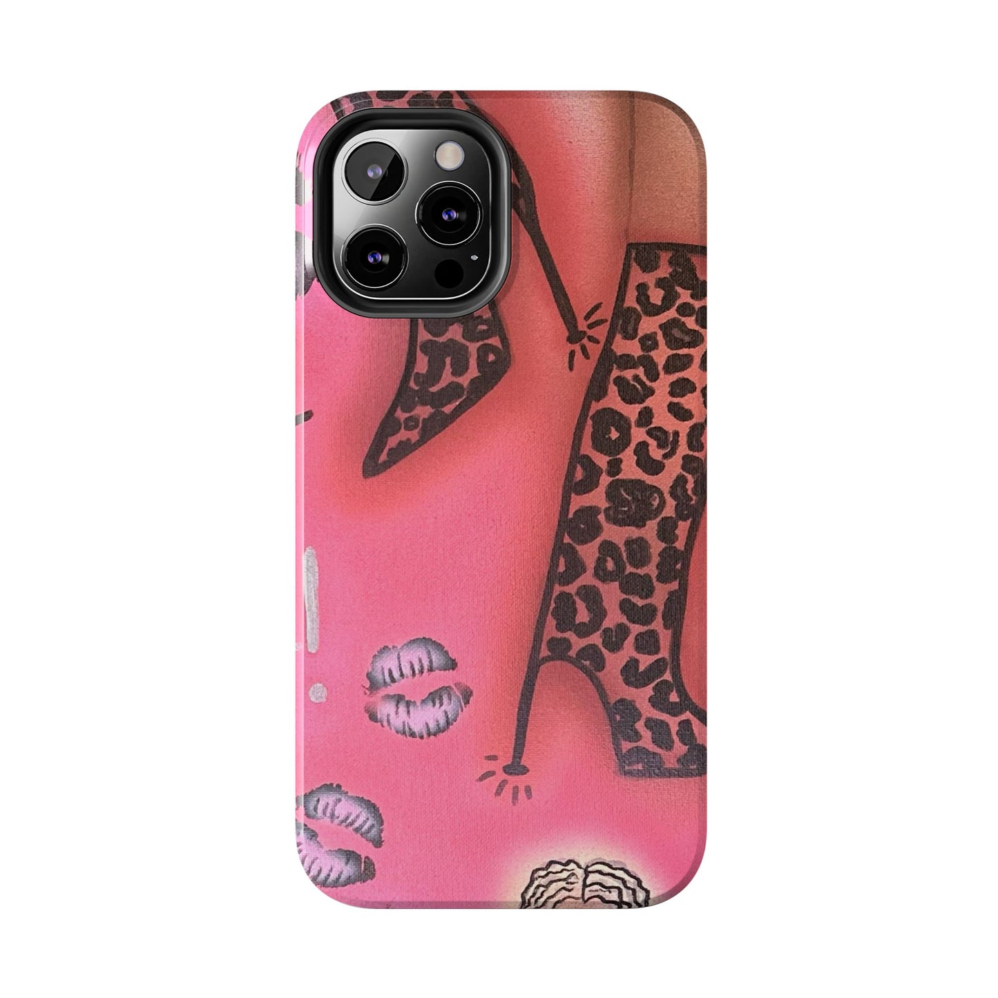 "cheetah boots" airbrush iPhone case