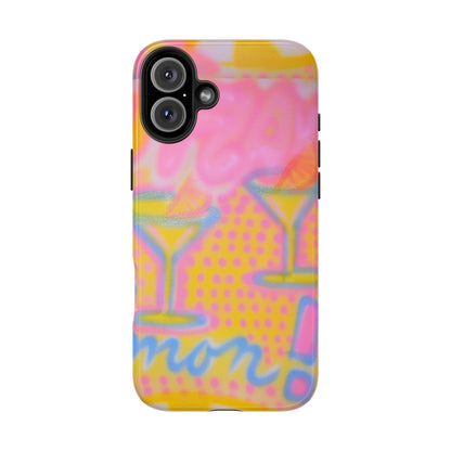 "Lemontini" Airbrush iPhone-Hülle