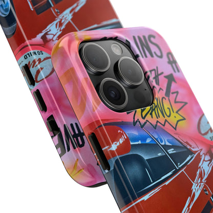 "miami momentos" airbrush iPhone case