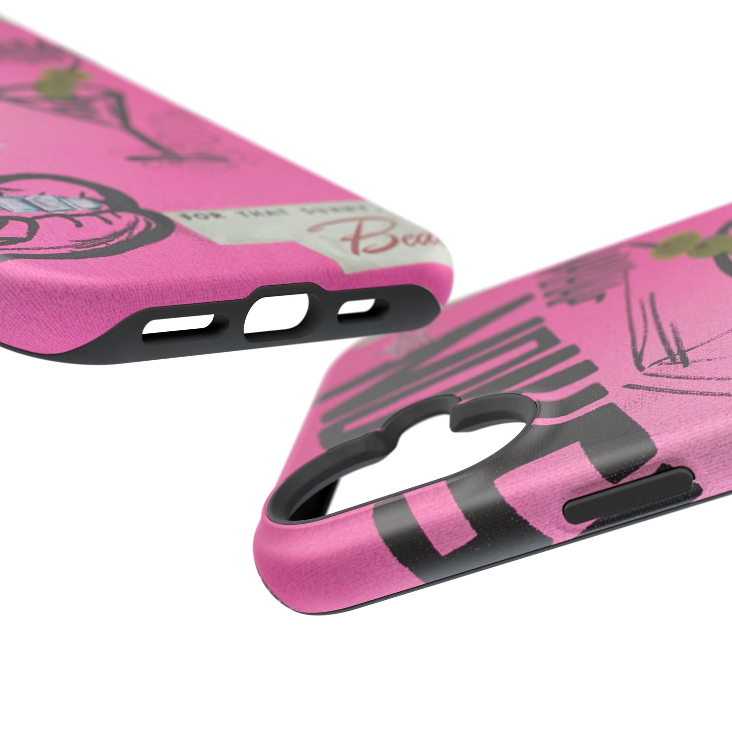 MagSafe "high fashion" airbrush iPhone case