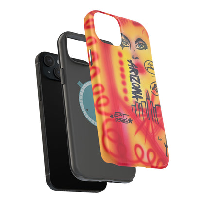 MagSafe "tempe, az" airbrush iPhone case