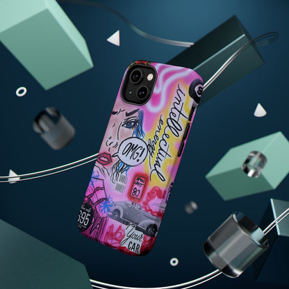 MagSafe "intellektuelle Energie" Airbrush iPhone Hülle