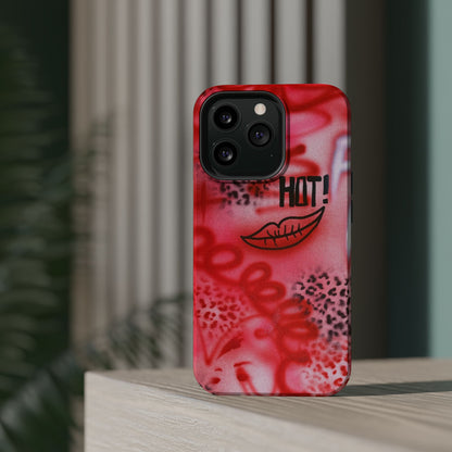 MagSafe "HOT!" airbrush iPhone case