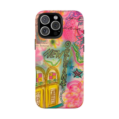 "new orleans, la" airbrush iPhone case