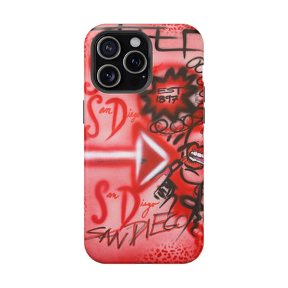 MagSafe "San Diego" Airbrush iPhone-Hülle