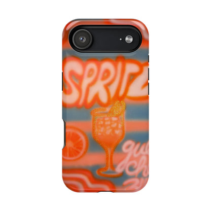 MagSafe "aperol spritz pt. 2" airbrush iPhone case