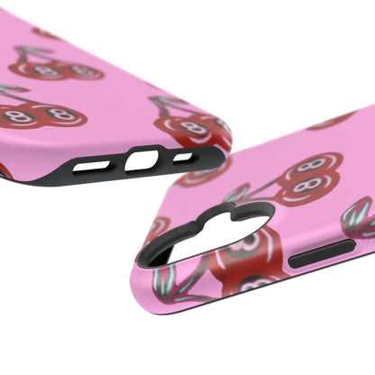 MagSafe "cami cherry pink" Airbrush iPhone Hülle
