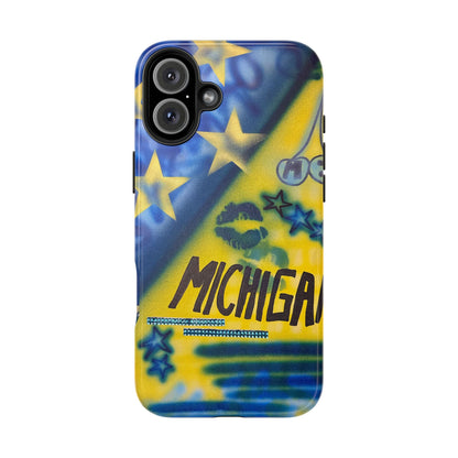 "ann arbor, michigan" airbrush iPhone case