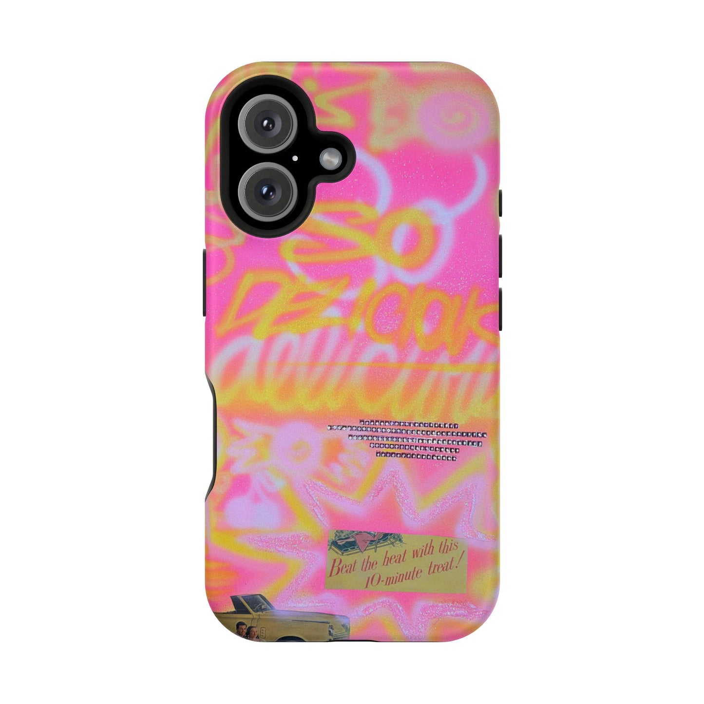 MagSafe "so delicious" airbrush iPhone case