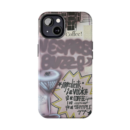 "espresso martini" airbrush iPhone case