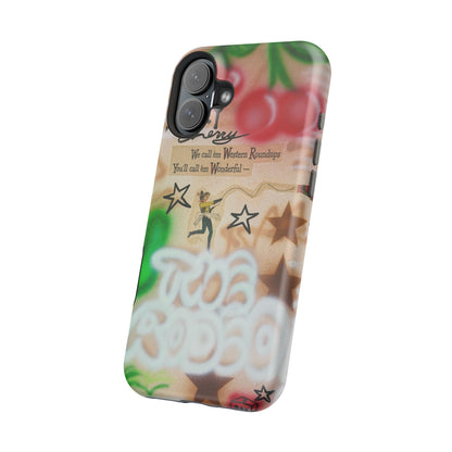 MagSafe "the rodeo" airbrush iPhone case
