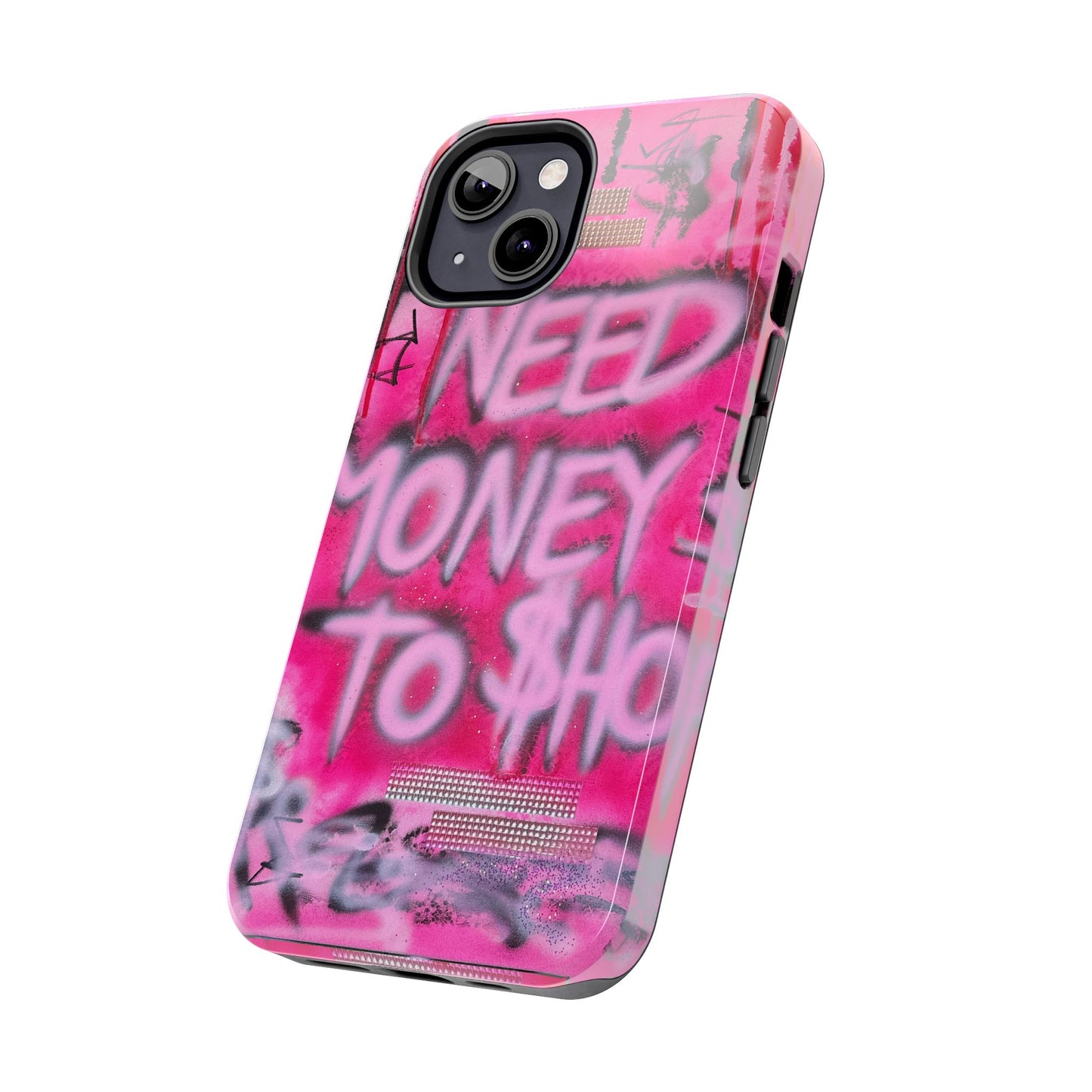 need $$ to shop airbrush iPhone case