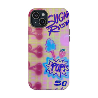 MagSafe "sugar rush" airbrush iPhone case