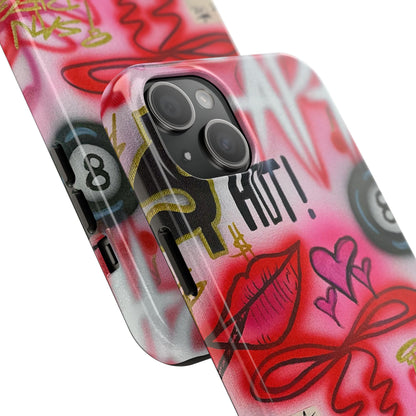 "IT girl" airbrush iPhone case