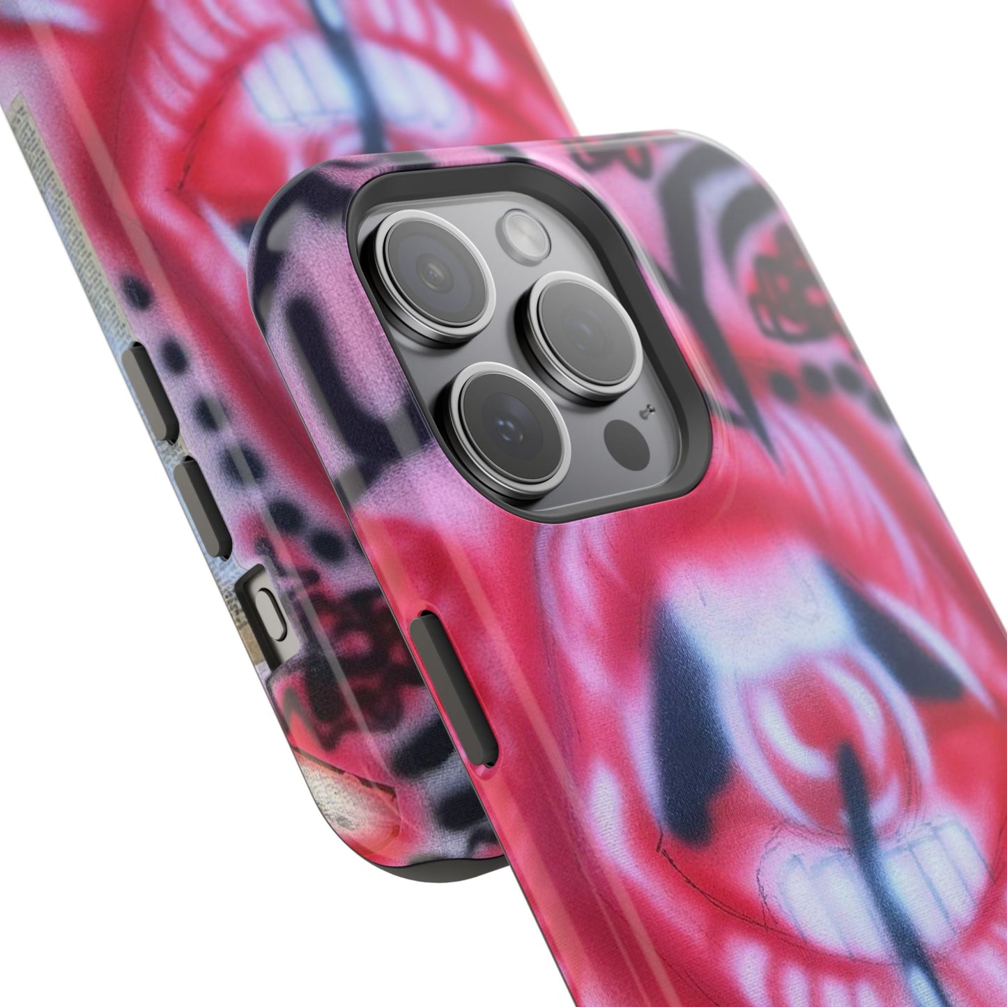 MagSafe "be happy, go lucky" Airbrush-iPhone-Hülle