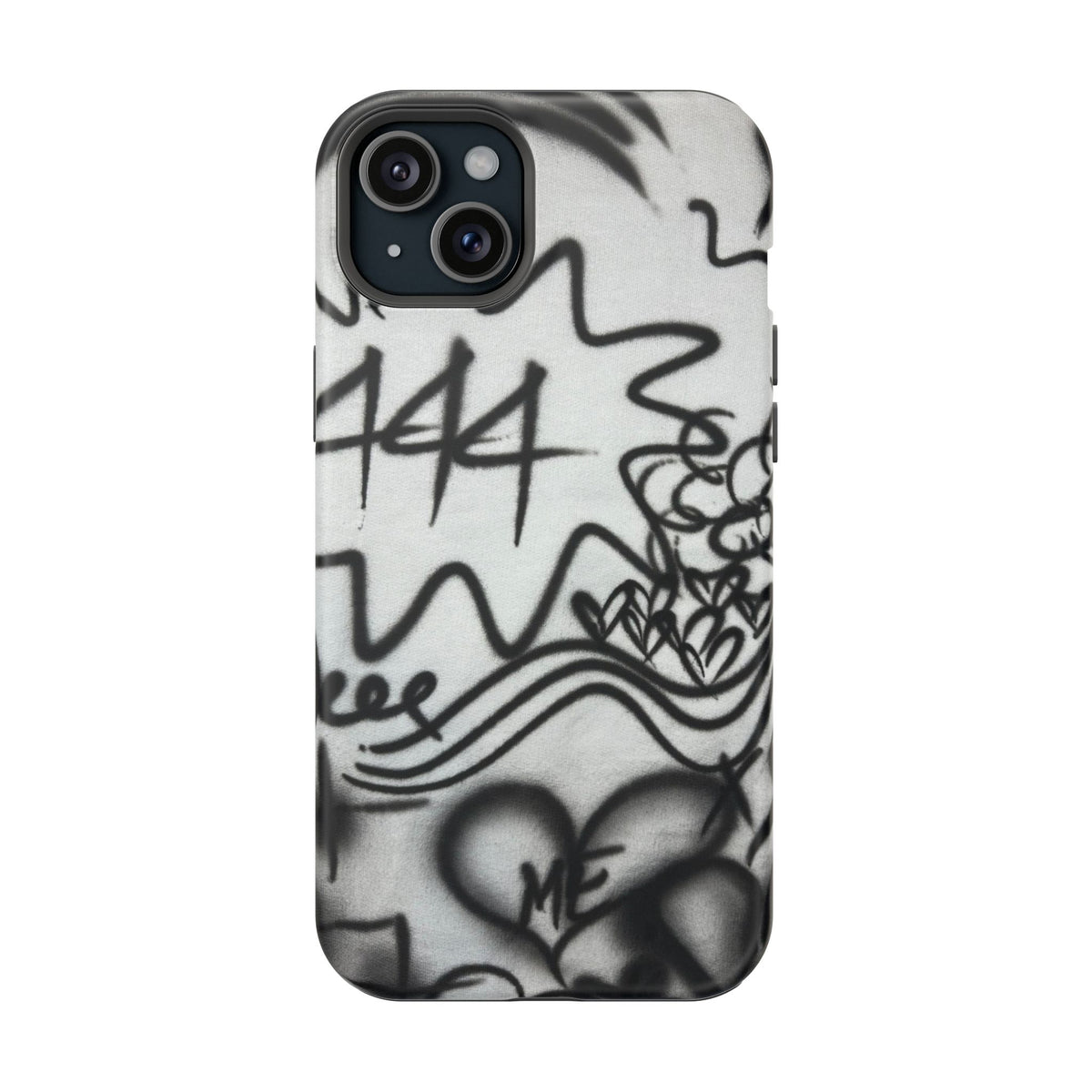 MagSafe „444“ Airbrush iPhone Hülle
