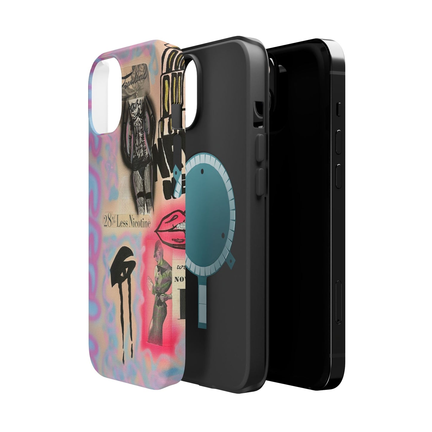 MagSafe "the feeling" airbrush iPhone case