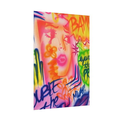 "current standards pt. 2" airbrush rolled print