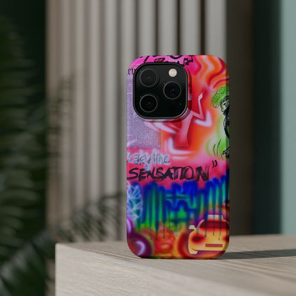 MagSafe "skyline sensation" airbrush iPhone case
